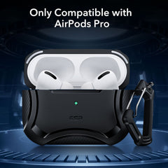 CUSTODIA ESR CYBER ARMOR HALOLOCK MAGSAFE APPLE AIRPODS PRO 1 / 2 NERA