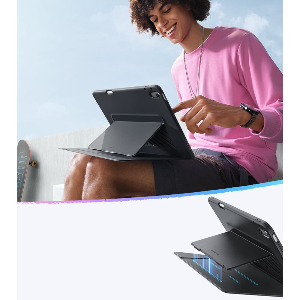COPERTURA ESR FLIP HYBRID IPAD 10.9” 10 / 2022 / 11” 11 / 2025 NERA