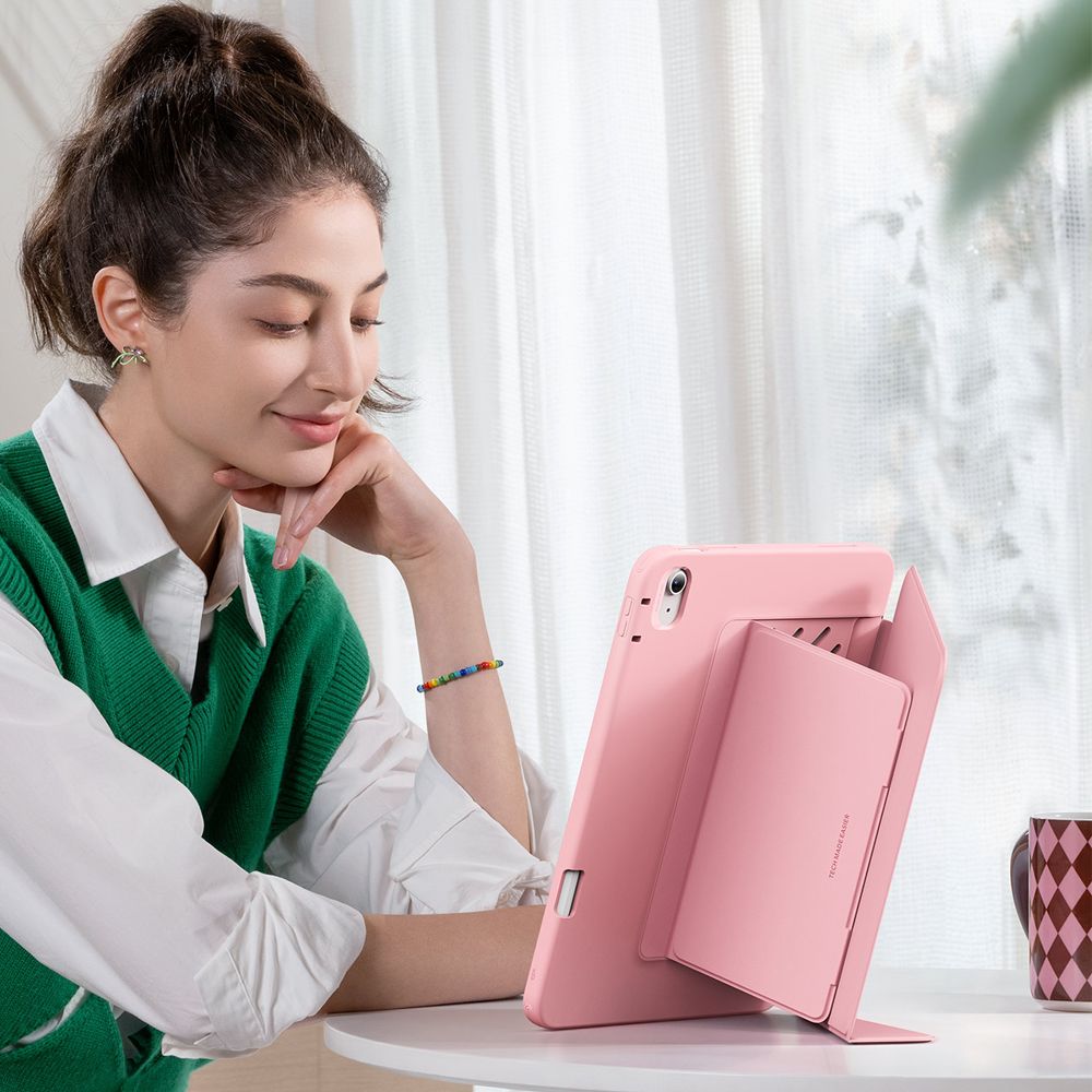 COPERTURA ESR FLIP HYBRID IPAD 10.9” 10 / 2022 / 11” 11 / 2025 ROSA