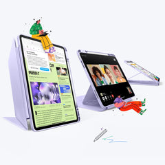 COPERTURA ESR FLIP HYBRID IPAD AIR 13” 1 / 2 / 2024-2025 VIOLA