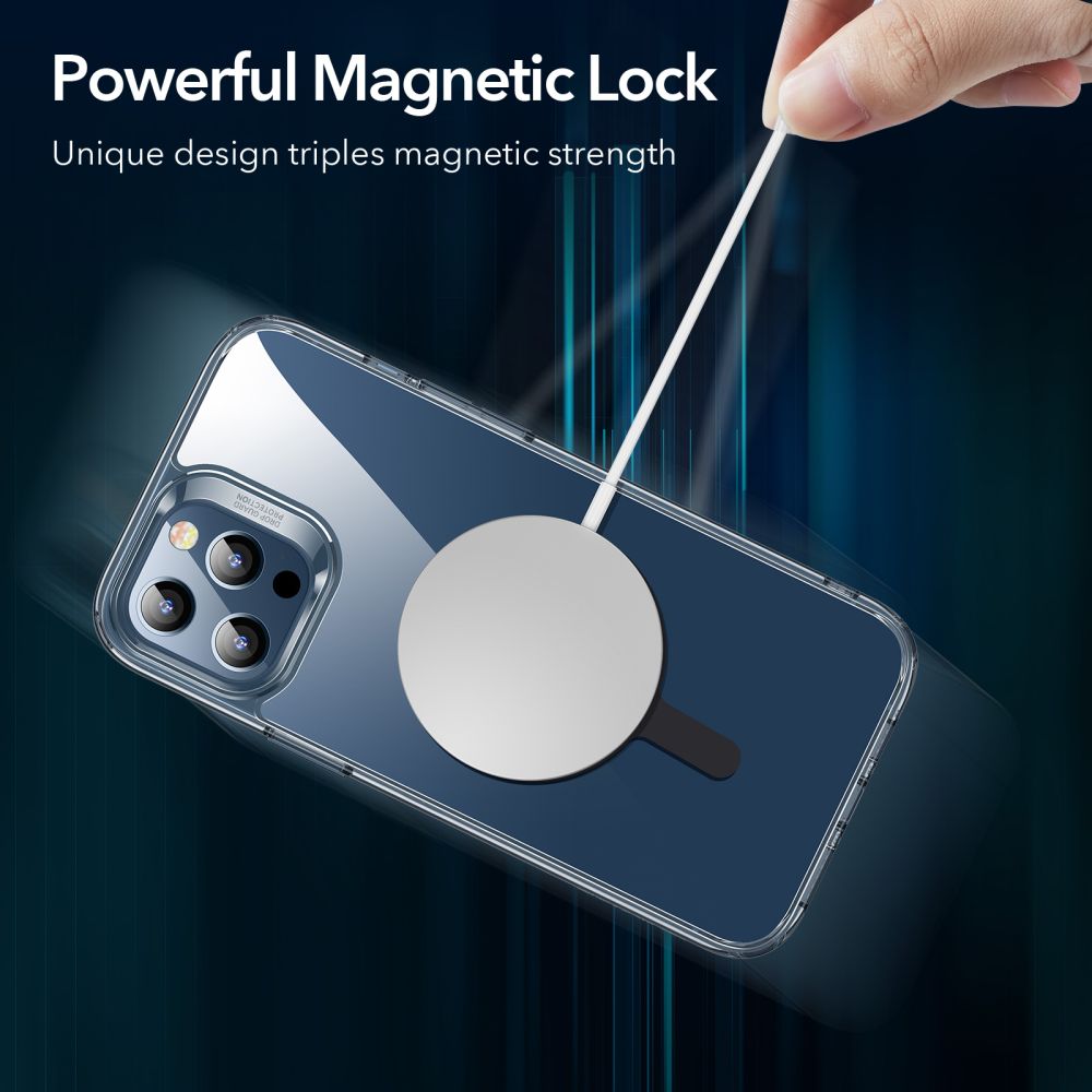 ESR HALOLOCK MAGSAFE ANELLO MAGNETICO UNIVERSALE 2-PACK NERO