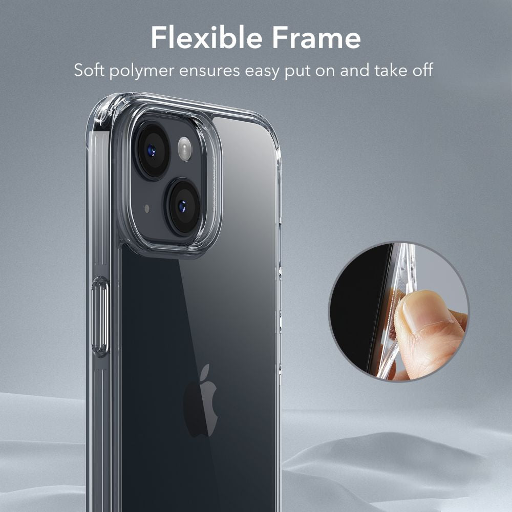 COPERTURA ESR ICE SHIELD IPHONE 15 PLUS TRASPARENTE