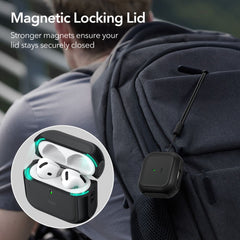 CUSTODIA ESR ORBIT HALOLOCK MAGSAFE APPLE AIRPODS 4 NERA