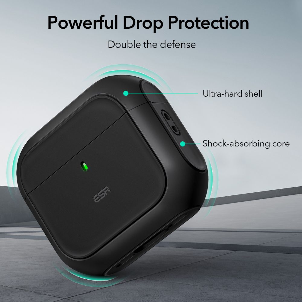 CUSTODIA ESR ORBIT HALOLOCK MAGSAFE APPLE AIRPODS 4 NERA