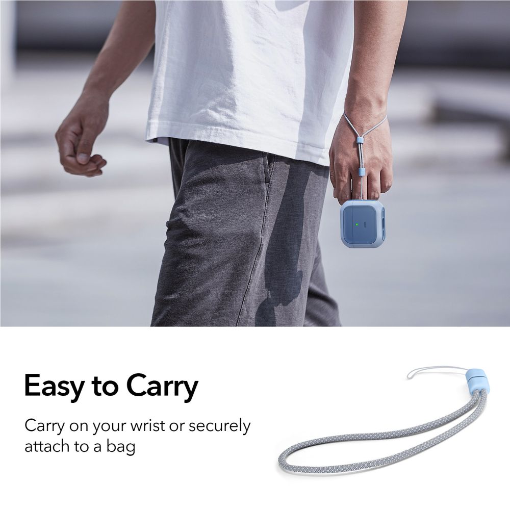 CUSTODIA ESR ORBIT HALOLOCK MAGSAFE APPLE AIRPODS 4 BLU