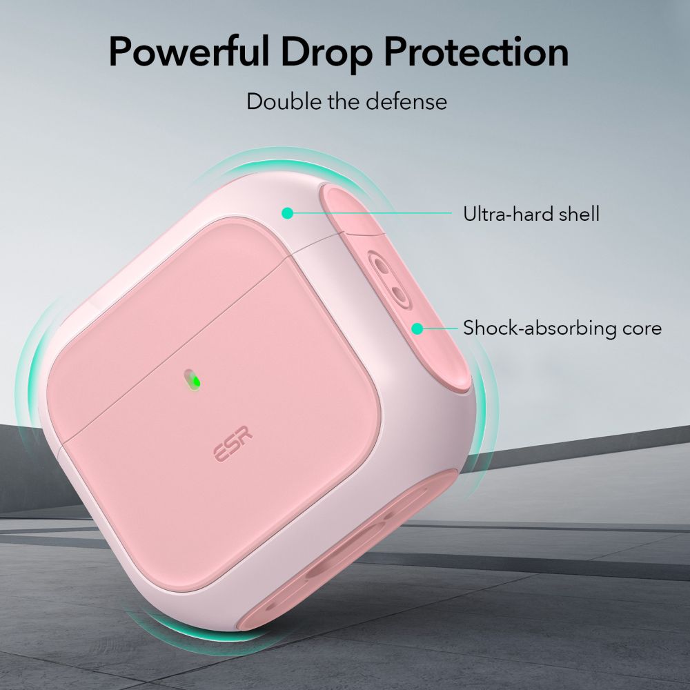 CUSTODIA ESR ORBIT HALOLOCK MAGSAFE APPLE AIRPODS 4 ROSA