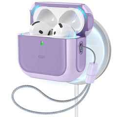 CUSTODIA ESR ORBIT HALOLOCK MAGSAFE APPLE AIRPODS 4 VIOLA