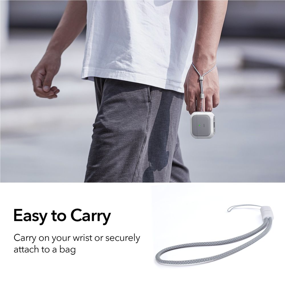 CUSTODIA ESR ORBIT HALOLOCK MAGSAFE APPLE AIRPODS 4 BIANCA