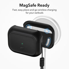 CUSTODIA ESR ORBIT HALOLOCK MAGSAFE APPLE AIRPODS PRO 1 / 2 NERA