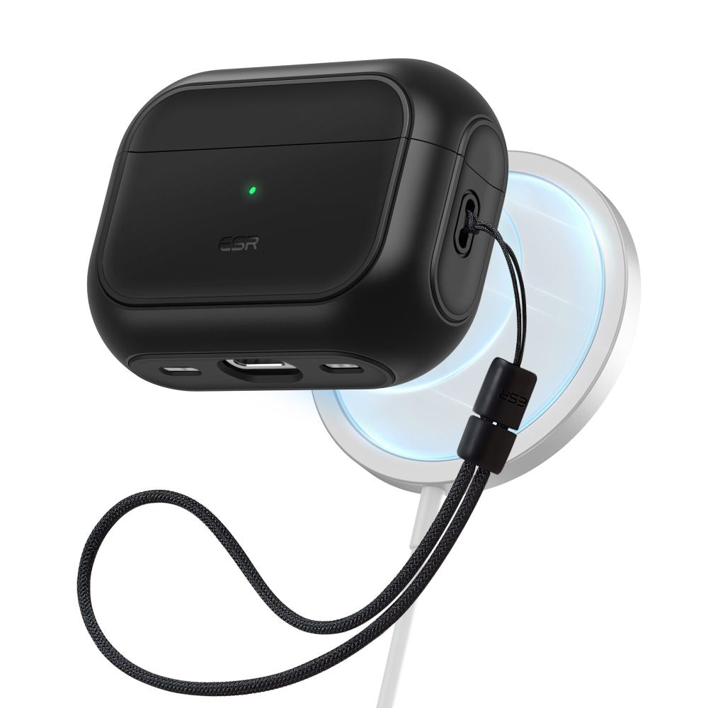 CUSTODIA ESR ORBIT HALOLOCK MAGSAFE APPLE AIRPODS PRO 1 / 2 NERA
