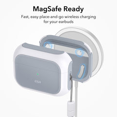 CUSTODIA ESR ORBIT HALOLOCK MAGSAFE APPLE AIRPODS PRO 1 / 2 BIANCA