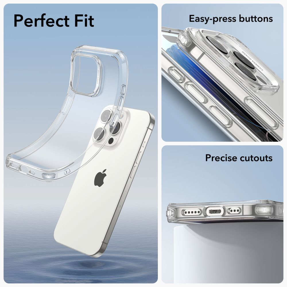 COPERTURA ESR PROJECT ZERO IPHONE 15 PRO TRASPARENTE