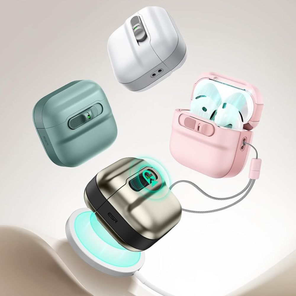 CUSTODIA ESR PULSE HALOLOCK MAGSAFE APPLE AIRPODS 4 NERA