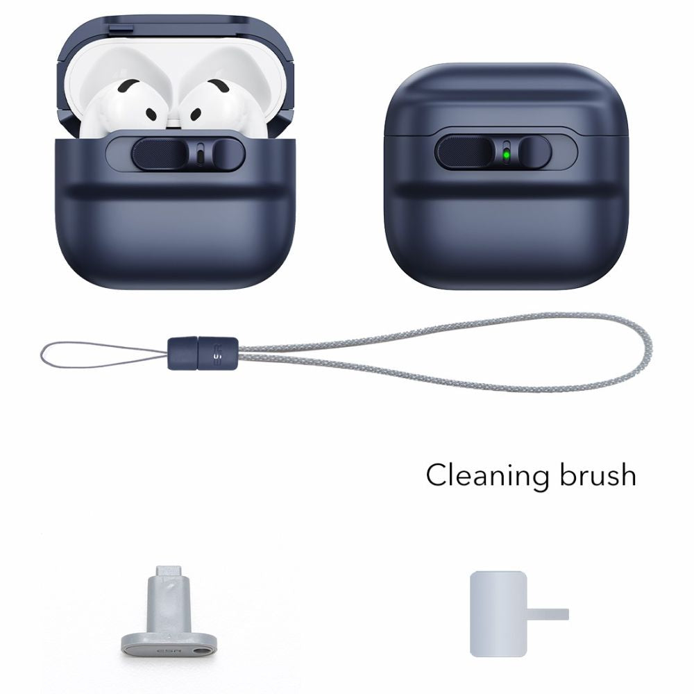 CUSTODIA ESR PULSE HALOLOCK MAGSAFE APPLE AIRPODS 4 BLU