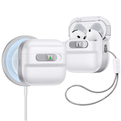 CUSTODIA ESR PULSE HALOLOCK MAGSAFE APPLE AIRPODS 4 BIANCA