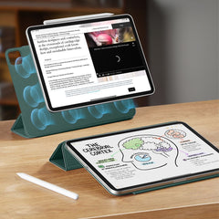 COPERTURA ESR REBOUND MAGNETICA IPAD PRO 12.9” 4 / 5 / 6 / 2020-2022 / AIR 13” 1 / 2 / 2024-2025 VERDE FORESTALE