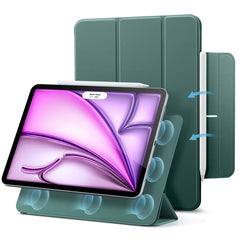 COPERTURA ESR REBOUND MAGNETICA IPAD PRO 12.9” 4 / 5 / 6 / 2020-2022 / AIR 13” 1 / 2 / 2024-2025 VERDE FORESTALE