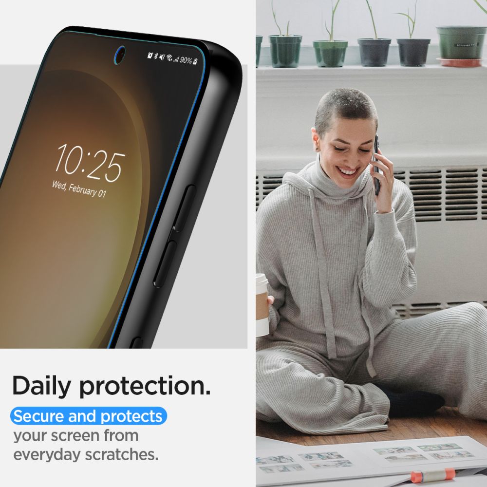 FOLIA PROTETTIVA SPIGEN NEO FLEX 2-PACK GALAXY S23 TRASPARENTE