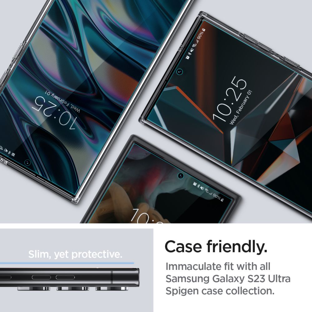 FOLIA PROTETTIVA SPIGEN NEO FLEX 2-PACK GALAXY S23 ULTRA CLEAR