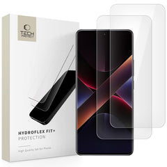 FOLIA PROTETTIVA TECH-PROTECT HYDROFLEX FIT+ 2-PACK XIAOMI REDMI NOTE 14 PRO 5G / 14 PRO+ PLUS 5G / POCO X7 5G TRASPARENTE