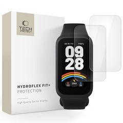 FOLIA IDROGEL TECH-PROTECT HYDROFLEX FIT+ 2-PACK XIAOMI SMART BAND 9 ACTIVE CLEAR