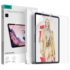 2X FILM PROTETTIVO PER IPAD PRO 11 5 / 2024 ESR PAPER FEEL 2-PACK OPACO TRASPARENTE