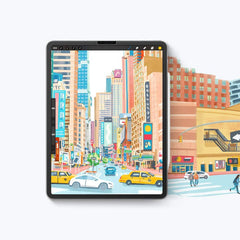 2X FILM PROTETTIVO HOFI PAPER PRO+ 2-PACK IPAD 10.2 7 / 8 / 9 / 2019-2021 OPACO TRASPARENTE