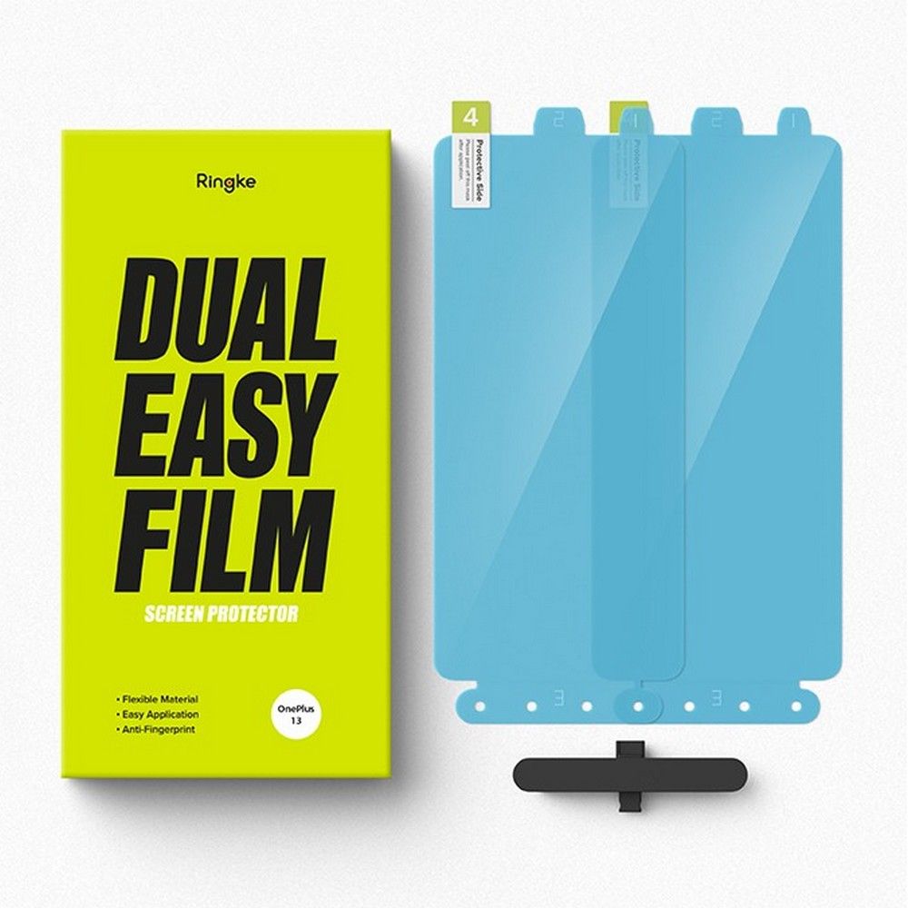 PELLE PROTETTIVA RINGKE DUAL EASY 2-PACK ONEPLUS 13 TRASPARENTE