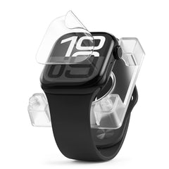 FOLIA PROTETTIVA RINGKE DUAL EASY PRO 2-PACK APPLE WATCH 10 (42 MM) TRASPARENTE