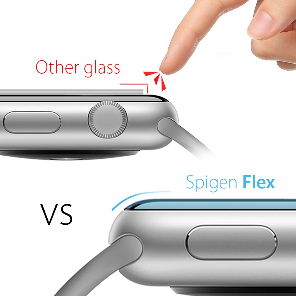 3X FILM PROTETTIVO SPIGEN NEO FLEX 3-PACK APPLE WATCH 40 / 41 MM TRASPARENTE