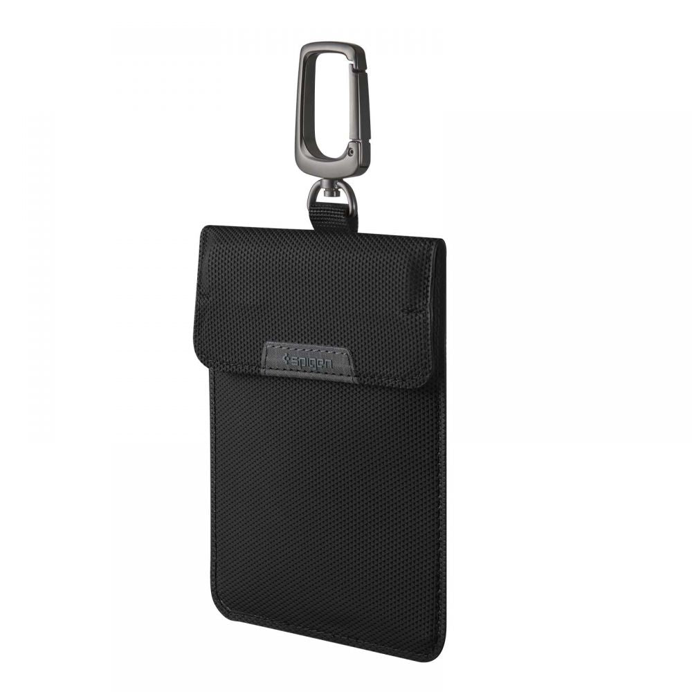 GABBIA DI FARADAY SPIGEN POUCH KEYLESS BLOCCO SEGNALE RFID NERO