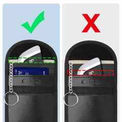 TECH-PROTECT KLR100 PORTA CHIAVE KEYLESS BLOCCO SEGNALE RFID NERO