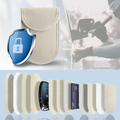 TECH-PROTECT KLR100 PORTAFOGLIO KEYLESS RFID BLOCCO SEGNALE CAFFE LATTE