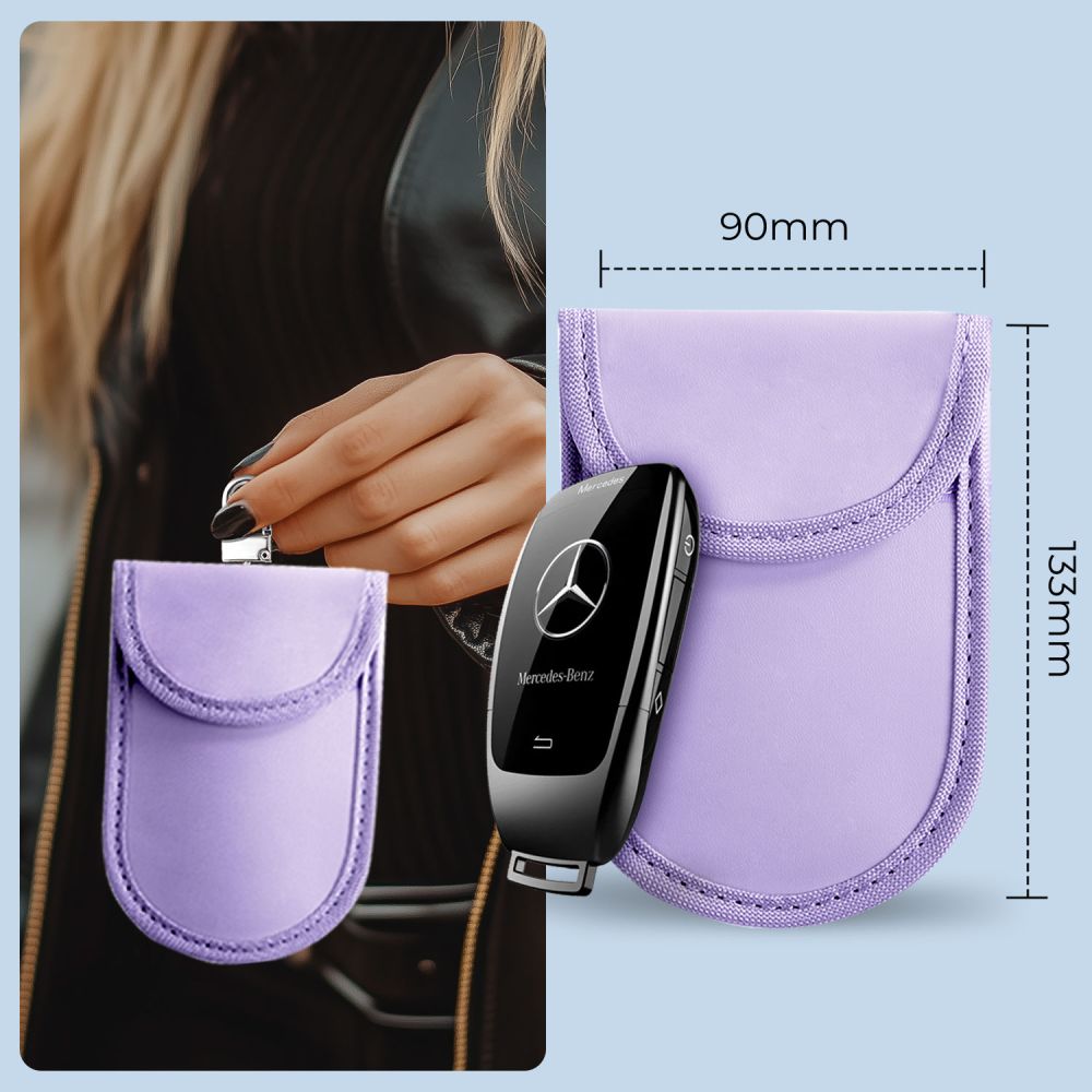 TECH-PROTECT KLR100 COPERTINA KEYLESS RFID SIGNAL BLOCKER LAVANDA
