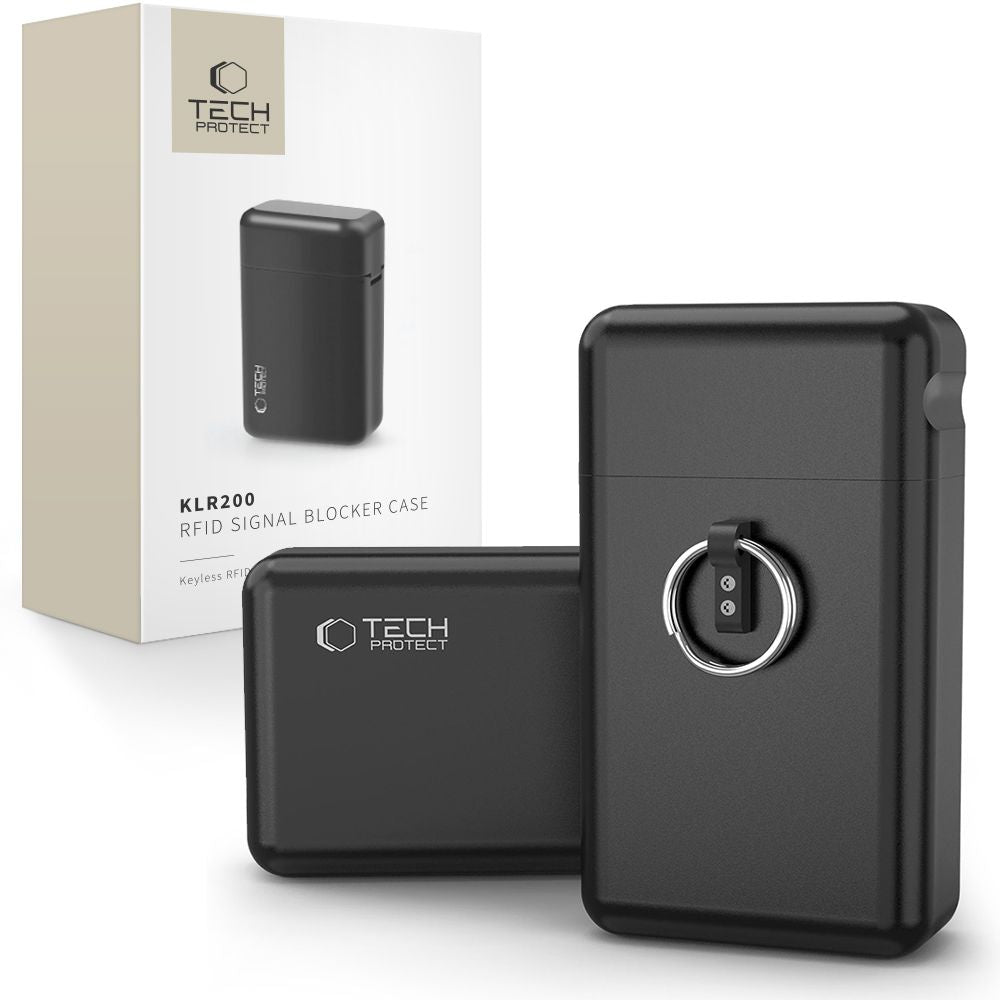 TECH-PROTECT KLR200 METAL KEYLESS RFID SIGNAL BLOCKER CASE NERA