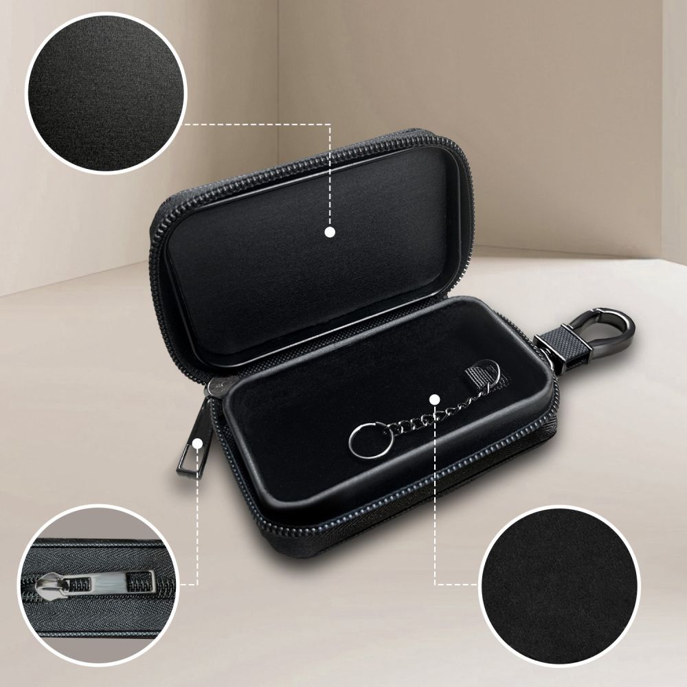 FARADAYA TECH-PROTECT KLR300 COPERTINA KEYLESS RFID BLOCCO SEGNALE NERA