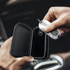 FARADAYA TECH-PROTECT KLR300 COPERTINA KEYLESS RFID BLOCCO SEGNALE NERA