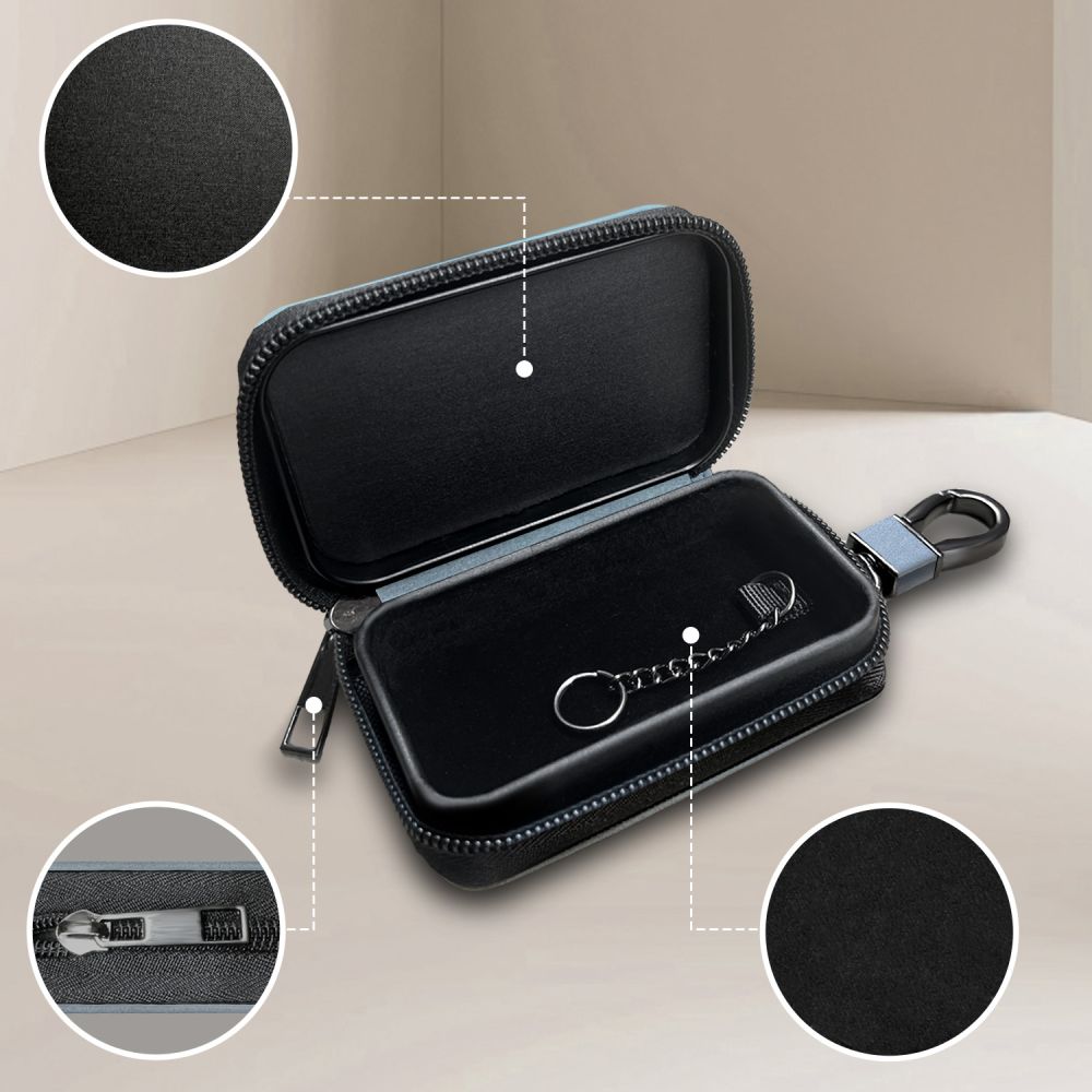 FARADAYA TECH-PROTECT KLR300 COPERTINA KEYLESS BLOCCO SEGNALE RFID GRIGIO CRAYON