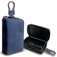 FARADAYA TECH-PROTECT KLR300 PORTA CHIAVE KEYLESS BLOCCO SEGNALE RFID CASE BLU NAVY