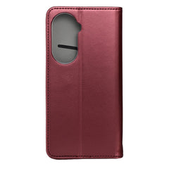 COPERTINA PER LIBRO PER HUAWEI NOVA 12 SE HEYCASE MAGNETO WALLET BURGUNDY