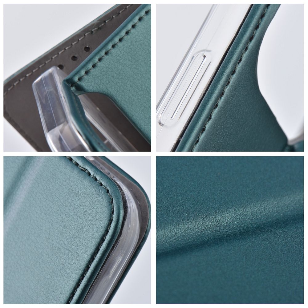 COPERTINA PER LIBRO PER HUAWEI NOVA 12i HEYCASE MAGNETO WALLET VERDE SMARAGDO