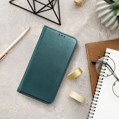 COPERTINA PER LIBRO PER HUAWEI NOVA 12i HEYCASE MAGNETO WALLET VERDE SMARAGDO