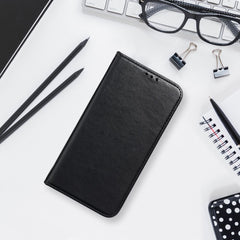 COPERTURA PER LIBRO PER XIAOMI REDMI 10C HEYCASE MAGNETO WALLET NERA