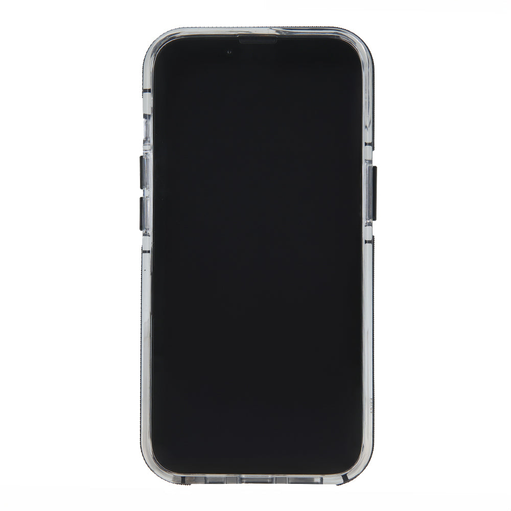 COPERTURA IN CARBONIO PER IPHONE 12 / 12 PRO HEYCASE ACRYLIC FIBER NERA