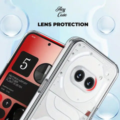 COPERTURA PER NOTHING PHONE 2A / 2A PLUS HEYCASE AIR DEFENSE TRASPARENTE
