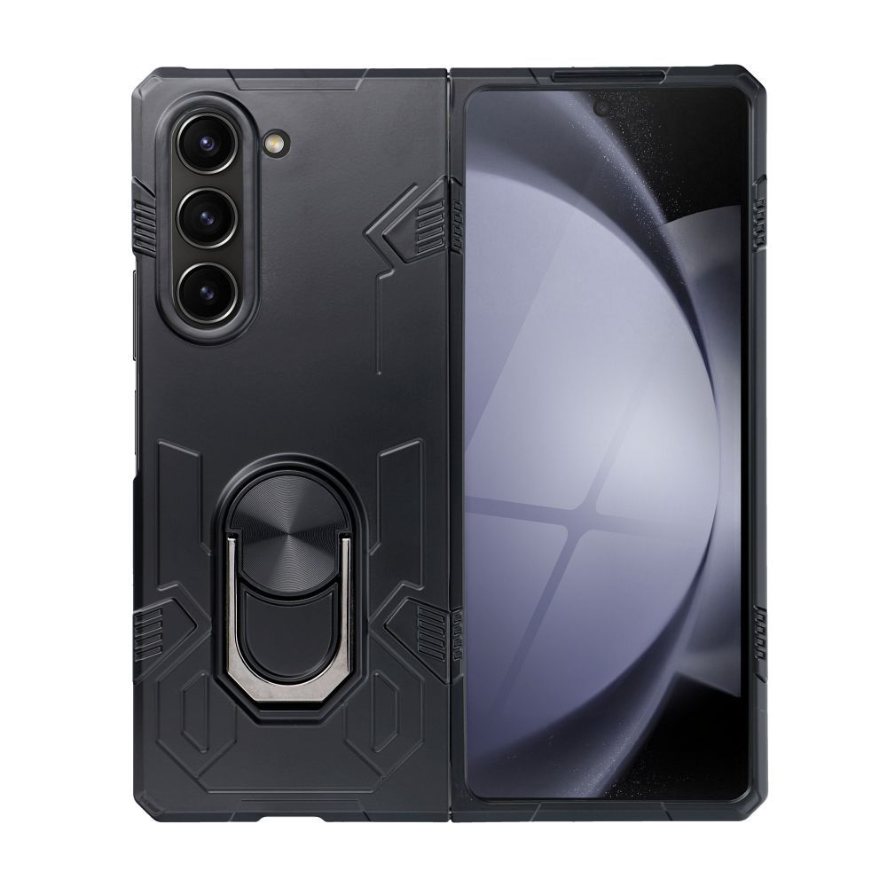 COPERTURA RESISTENTE PER SAMSUNG GALAXY Z FOLD 5 HEYCASE ARMOR NERA