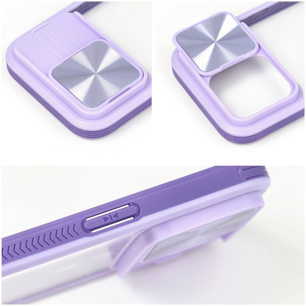 COPERTURA PER SAMSUNG GALAXY A24 5G HEYCASE CAMSHIELD VIOLA