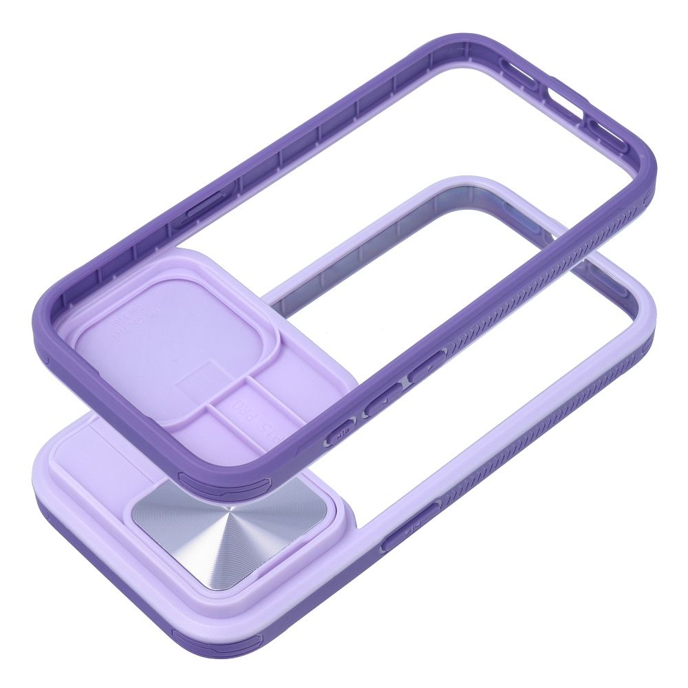 COPERTURA PER SAMSUNG GALAXY A24 5G HEYCASE CAMSHIELD VIOLA