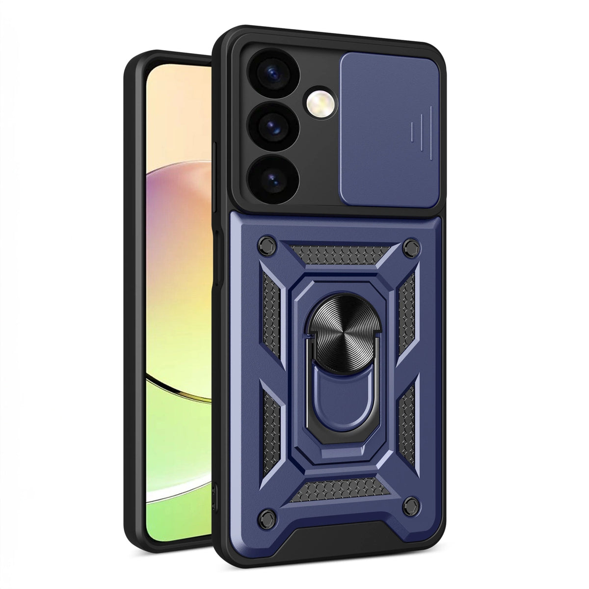 COPERTURA PER SAMSUNG GALAXY A25 HEYCASE CAMSHIELD BLU