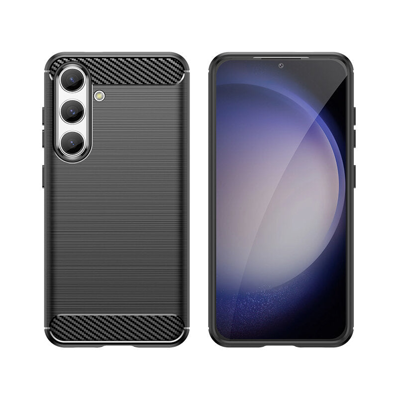 COPERTURA PER SAMSUNG GALAXY S24 HEYCASE CARBON ARMOR NERA